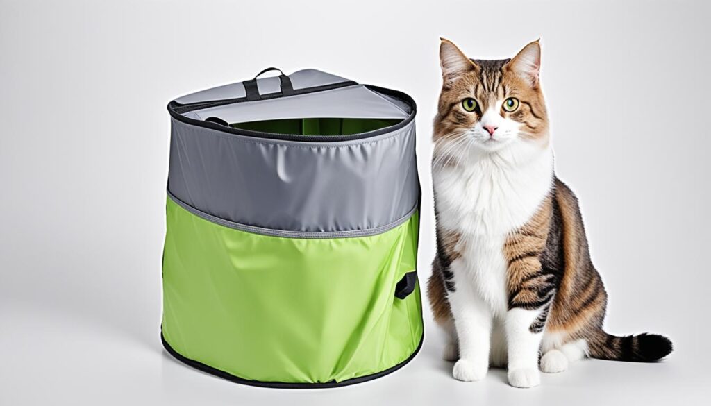 foldable litter box