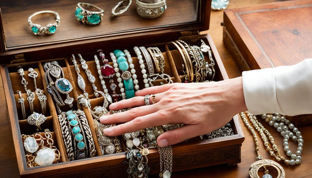 styling antique jewelry