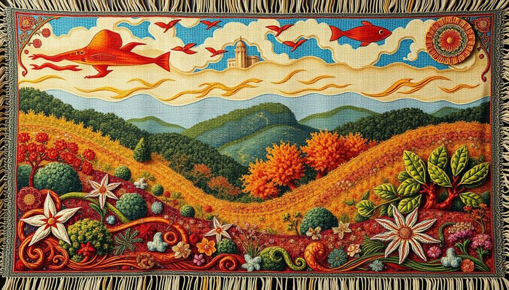 photo woven tapestry