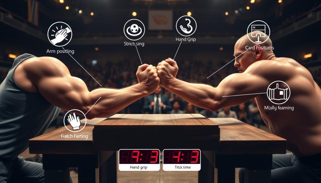 arm wrestling rules