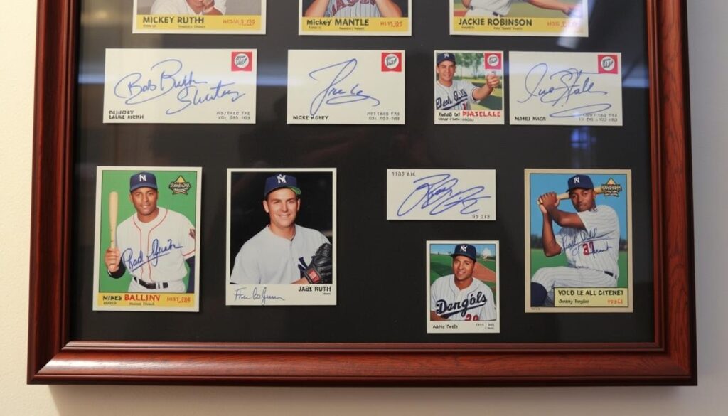 famous signed baseball cards