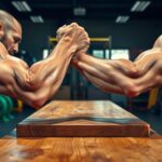 table arm wrestling