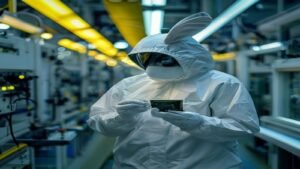 Semiconductor fabrication cleanroom